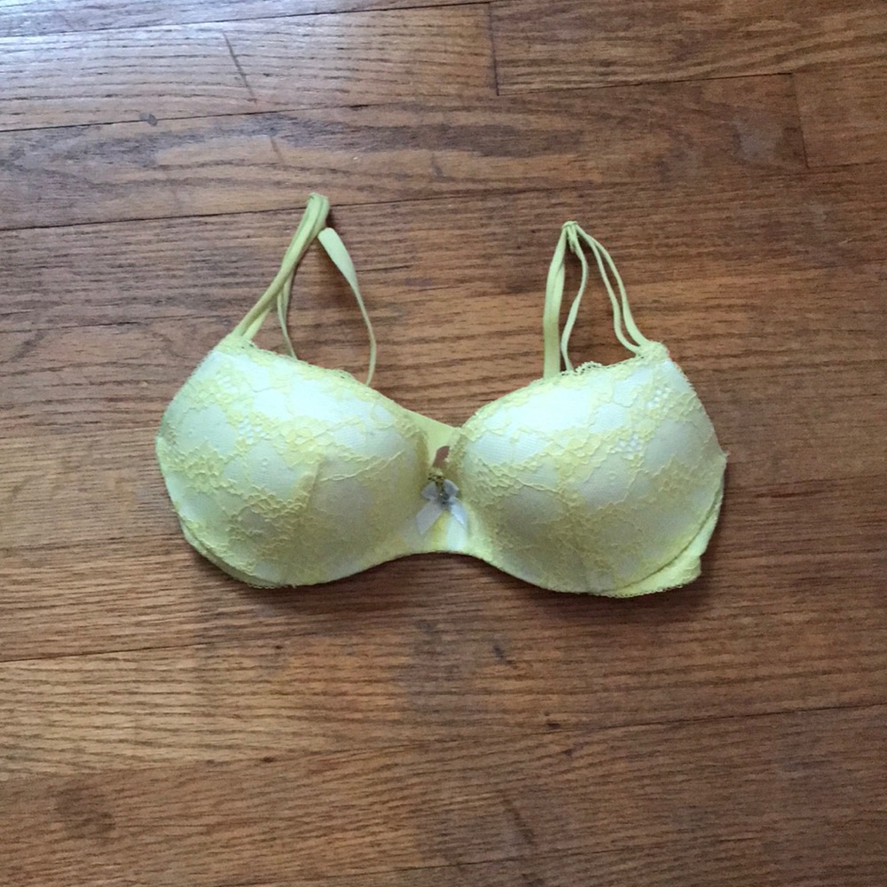 Yellow Lace VS Bra